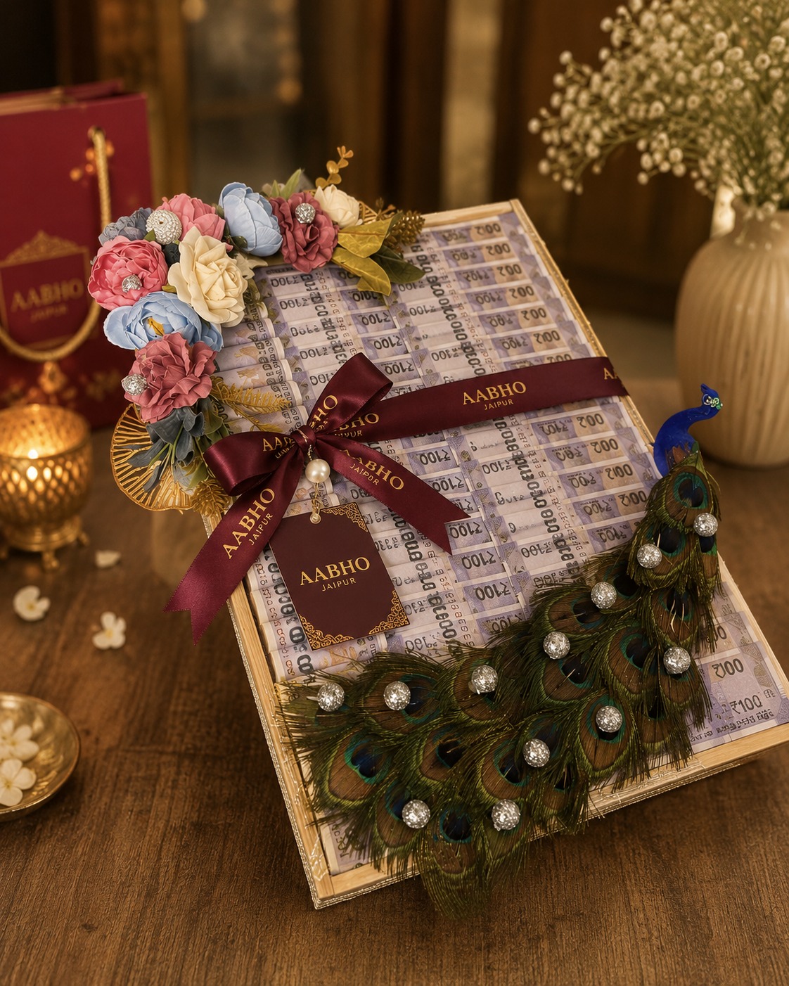 Money Shagun — Hamper, monogrammed